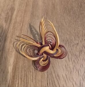 1960s Vintage Taiwan Elegant Butterfly Brooch